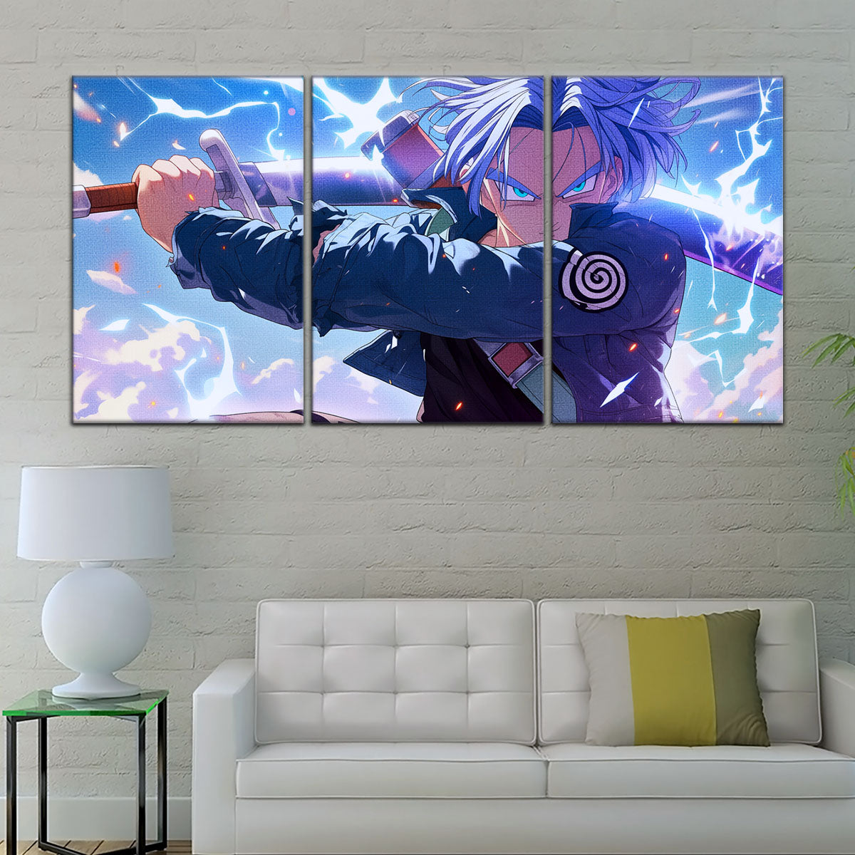 Dragon Ball Super Canvas Wall Art - DR5109 - Future Trunks Super Saiyan