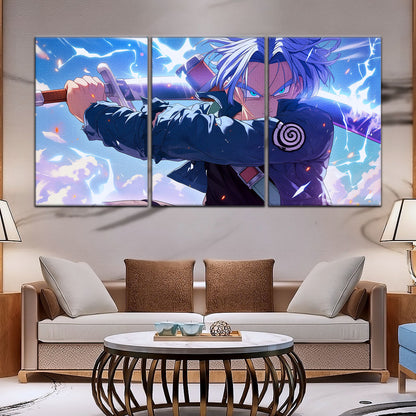 Dragon Ball Super Canvas Wall Art - DR5109 - Future Trunks Super Saiyan