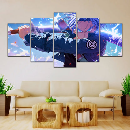 Dragon Ball Super Canvas Wall Art - DR5109 - Future Trunks Super Saiyan