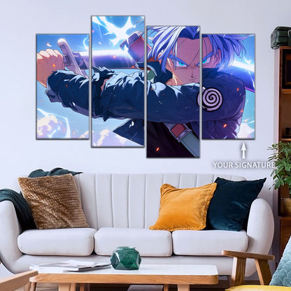 Dragon Ball Super Canvas Wall Art - DR5109 - Future Trunks Super Saiyan