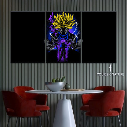 Dragon Ball Canvas Wall Art - DR5108 - Future Trunks Super Saiyan