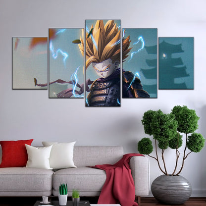 Dragon Ball Canvas Wall Art - DR5105 - Super Saiyan Gohan - Samurai Warrior