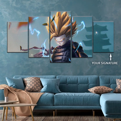 Dragon Ball Canvas Wall Art - DR5105 - Super Saiyan Gohan - Samurai Warrior