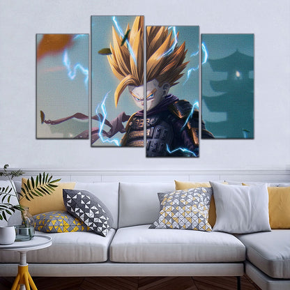Dragon Ball Canvas Wall Art - DR5105 - Super Saiyan Gohan - Samurai Warrior
