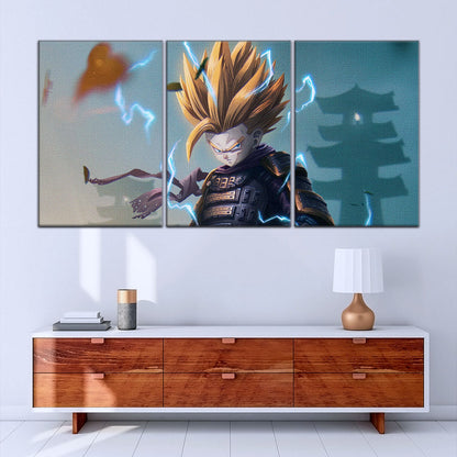 Dragon Ball Canvas Wall Art - DR5105 - Super Saiyan Gohan - Samurai Warrior