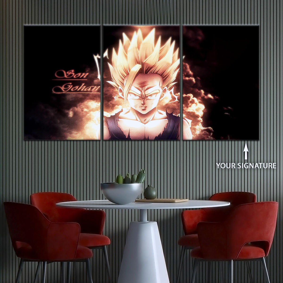Dragon Ball Canvas Wall Art - DR5032 - Super Saiyan Gohan