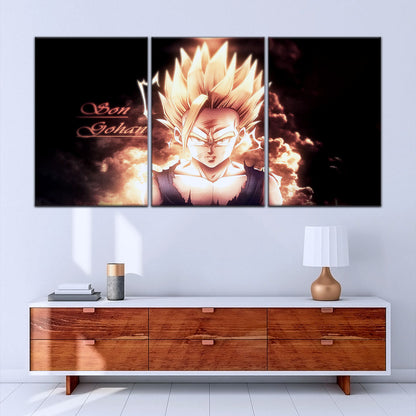 Dragon Ball Canvas Wall Art - DR5032 - Super Saiyan Gohan