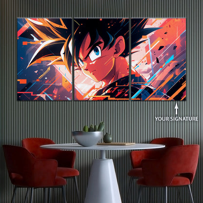 Dragon Ball Canvas Wall Art - DR5035 - Super Saiyan Goku