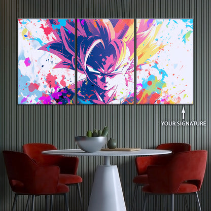 Dragon Ball Canvas Wall Art - DR5038 - Super Saiyan Goku
