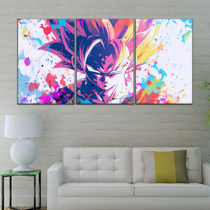 Dragon Ball Canvas Wall Art - DR5038 - Super Saiyan Goku