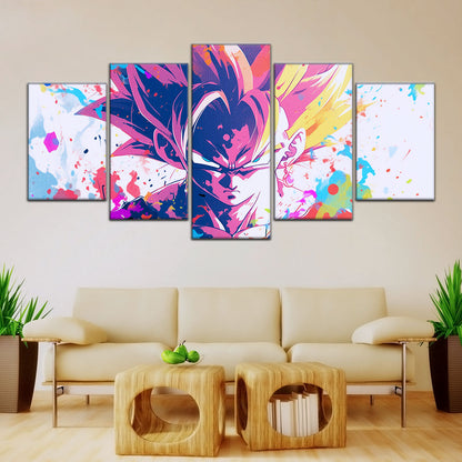Dragon Ball Canvas Wall Art - DR5038 - Super Saiyan Goku