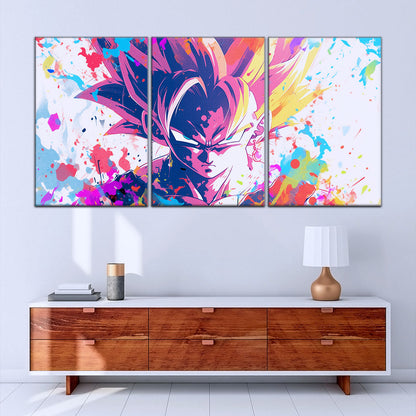 Dragon Ball Canvas Wall Art - DR5038 - Super Saiyan Goku