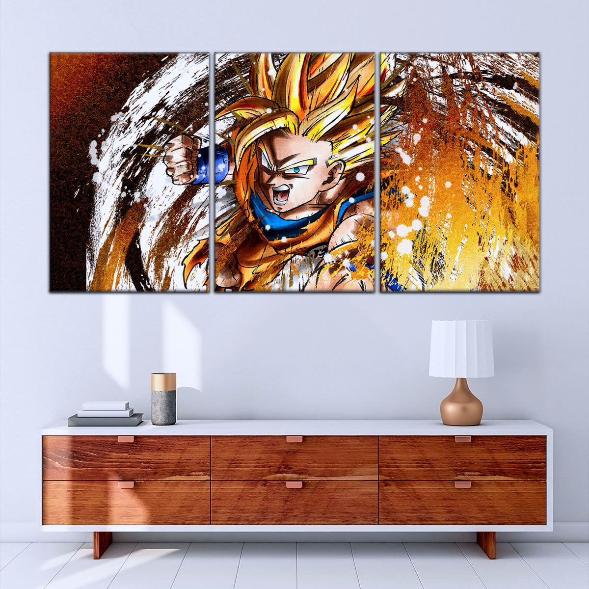 Dragon Ball Canvas Wall Art - DR5039 - Super Saiyan Goku