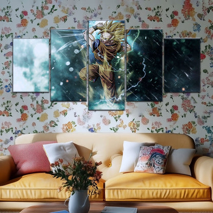 Dragon Ball Canvas Wall Art - DR5044 - Super Saiyan Goku