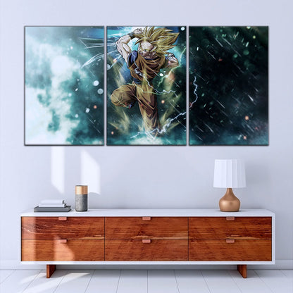 Dragon Ball Canvas Wall Art - DR5044 - Super Saiyan Goku