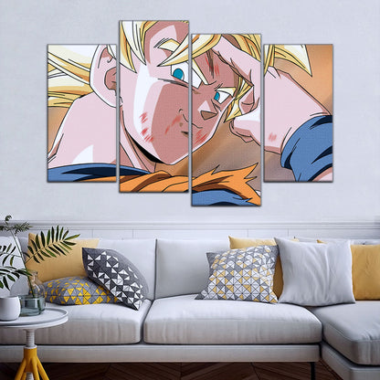Dragon Ball Canvas Wall Art - DR5041 - Goku Super Saiyan - Bye Guys