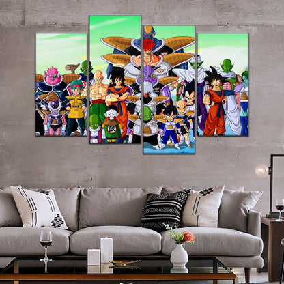 Dragon Ball Canvas Wall Art - DR5072 - Goku vs Ginyu Force Namek Saga