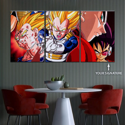 Dragon Ball Canvas Wall Art - DR5117 - Majin Vegeta - Super Saiyan