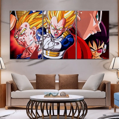 Dragon Ball Canvas Wall Art - DR5117 - Majin Vegeta - Super Saiyan