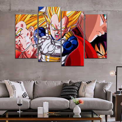 Dragon Ball Canvas Wall Art - DR5117 - Majin Vegeta - Super Saiyan