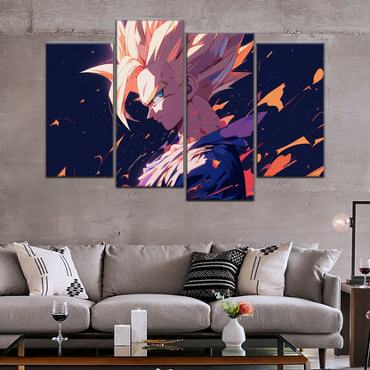 Dragon Ball Canvas Wall Art - DR5033 - Super Saiyan Gohan