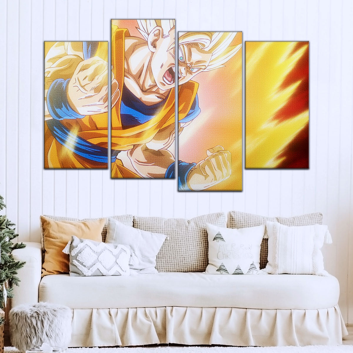 Dragon Ball Canvas Wall Art - DR5043 - Super Saiyan Goku