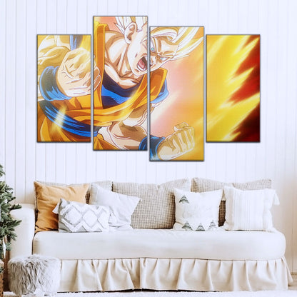 Dragon Ball Canvas Wall Art - DR5043 - Super Saiyan Goku