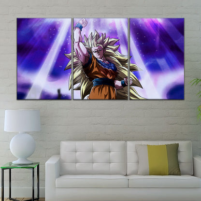 Dragon Ball Canvas Wall Art - DR5045 - Super Saiyan Goku