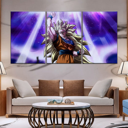 Dragon Ball Canvas Wall Art - DR5045 - Super Saiyan Goku