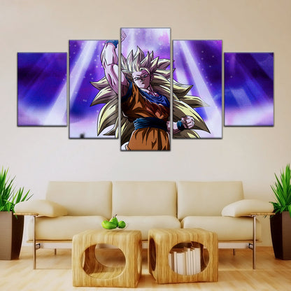 Dragon Ball Canvas Wall Art - DR5045 - Super Saiyan Goku