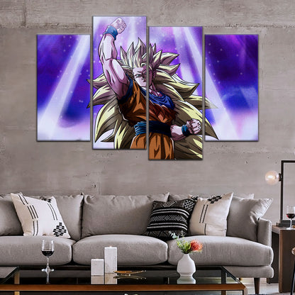 Dragon Ball Canvas Wall Art - DR5045 - Super Saiyan Goku