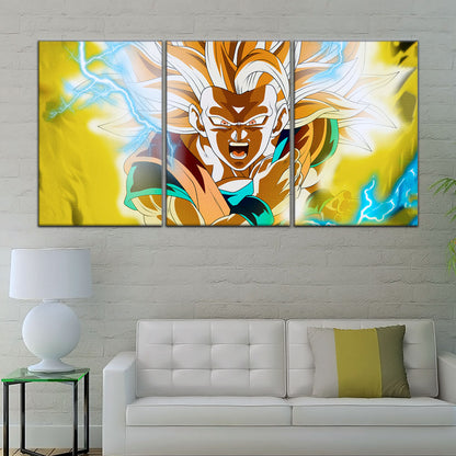 Dragon Ball Canvas Wall Art- DR5046 - Super Saiyan Goku