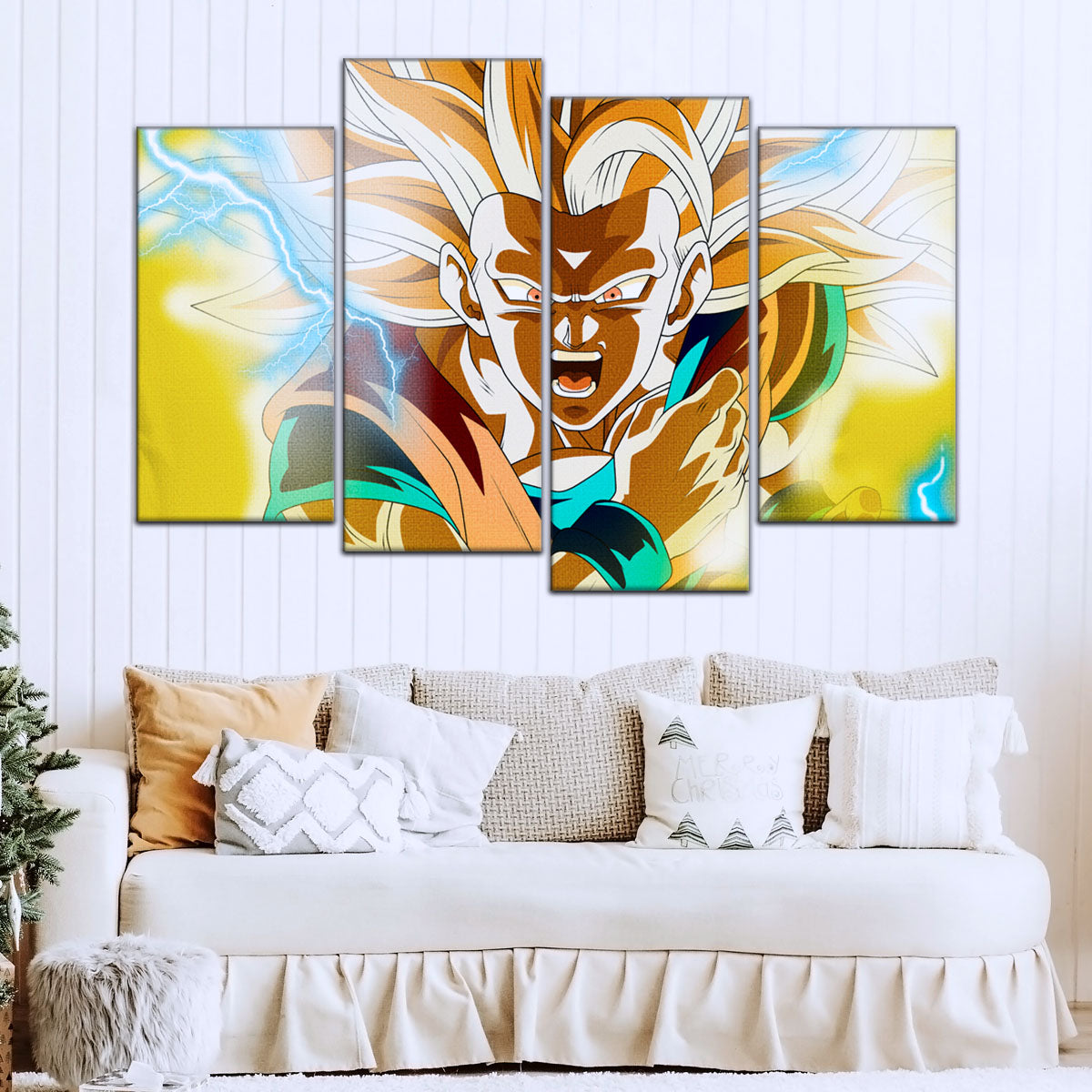 Dragon Ball Canvas Wall Art- DR5046 - Super Saiyan Goku