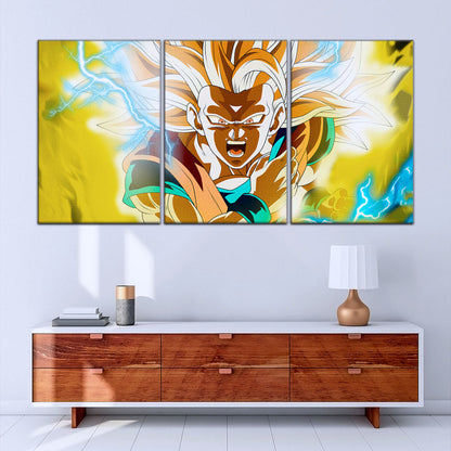 Dragon Ball Canvas Wall Art- DR5046 - Super Saiyan Goku