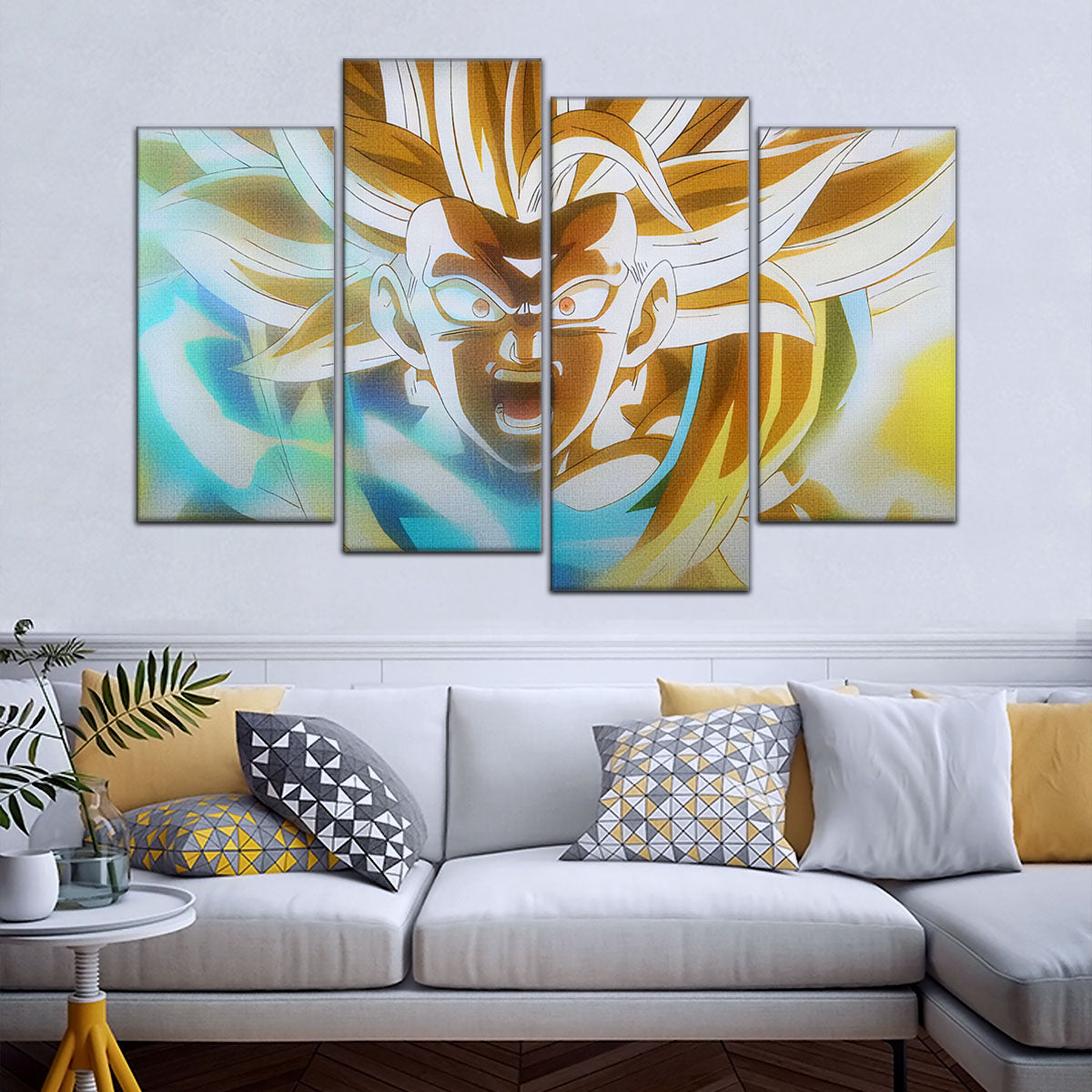 Dragon Ball Canvas Wall Art - DR5071 - Super Saiyan Goku