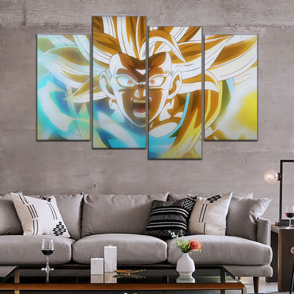 Dragon Ball Canvas Wall Art - DR5071 - Super Saiyan Goku