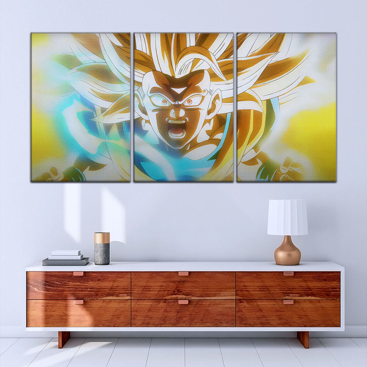Dragon Ball Canvas Wall Art - DR5071 - Super Saiyan Goku