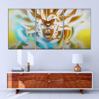 Dragon Ball Canvas Wall Art - DR5071 - Super Saiyan Goku