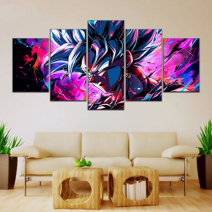 Dragon Ball Canvas Wall Art - DR5128 - Super Saiyan Vegito