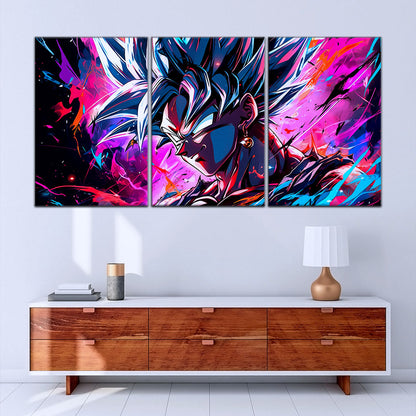 Dragon Ball Canvas Wall Art - DR5128 - Super Saiyan Vegito