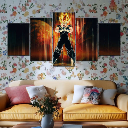 Dragon Ball Canvas Wall Art - DR5129 - Super Saiyan Vegito