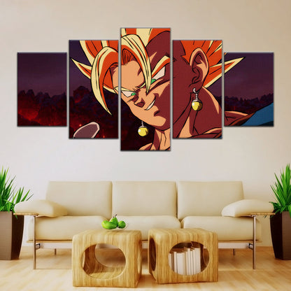 Dragon Ball Canvas Wall Art - DR5130 - Super Saiyan Vegito