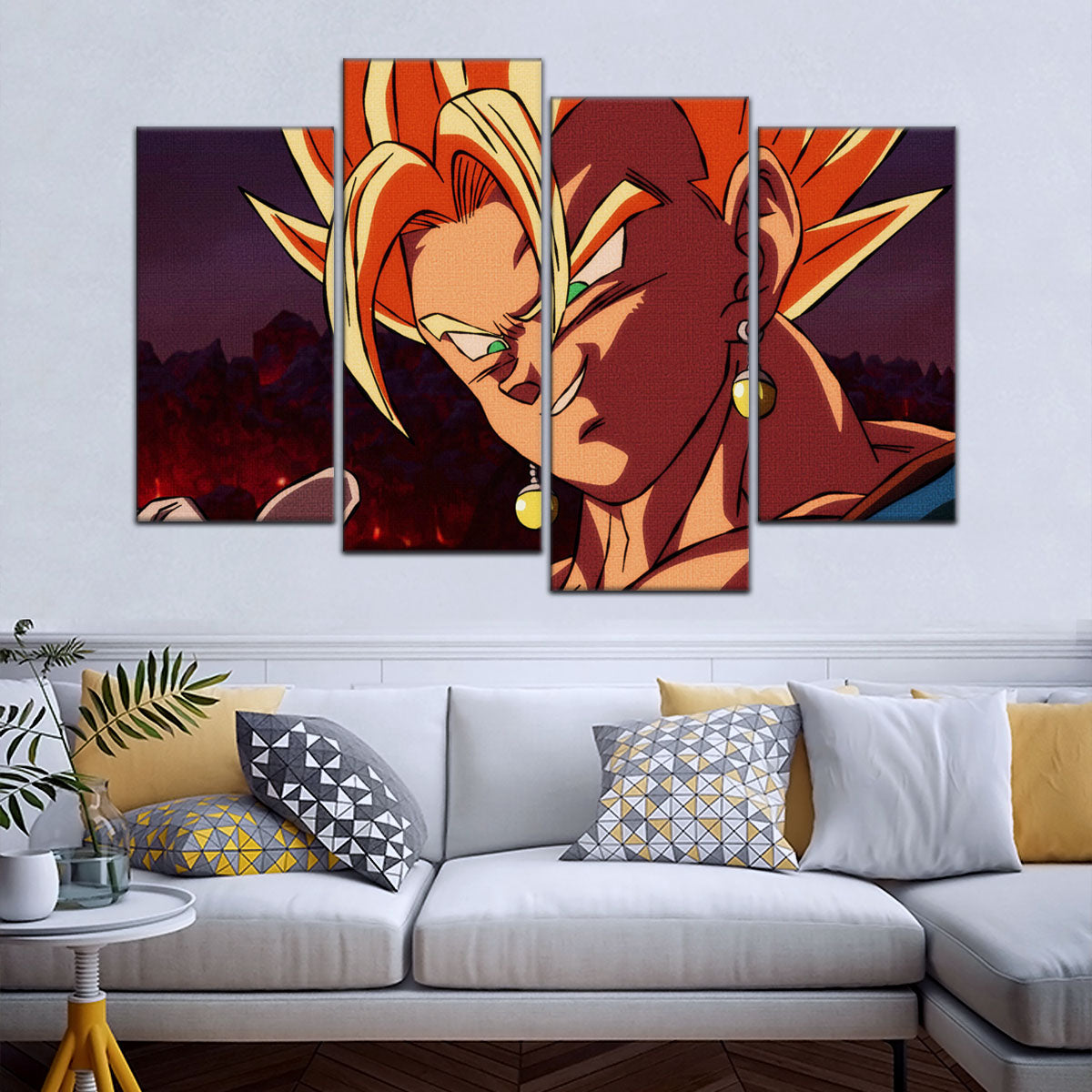 Dragon Ball Canvas Wall Art - DR5130 - Super Saiyan Vegito