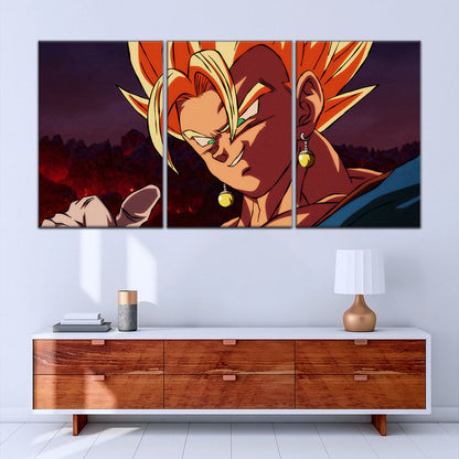 Dragon Ball Canvas Wall Art - DR5130 - Super Saiyan Vegito