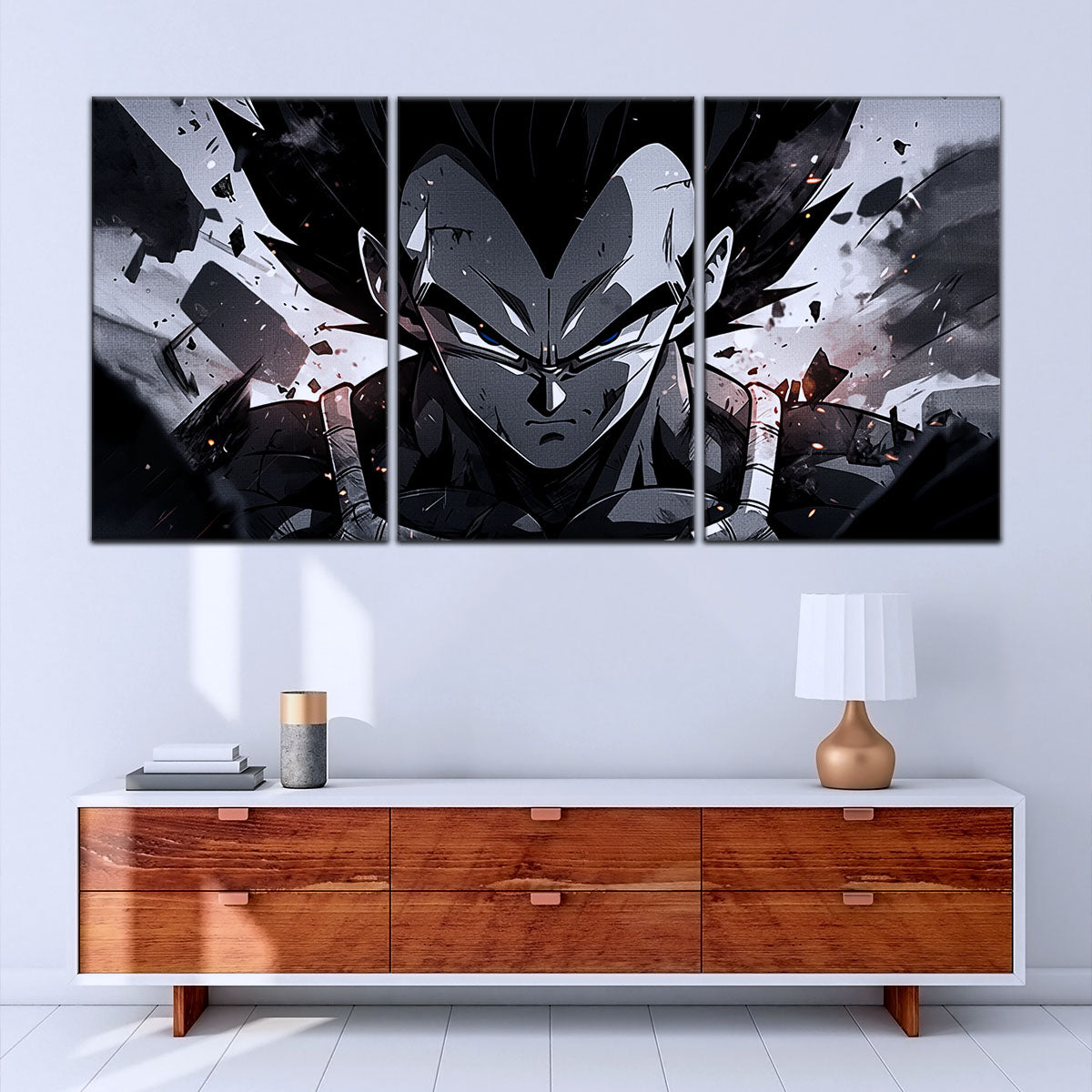Dragon Ball Canvas Wall Art - DR5115 - Super Saiyan Vegeta