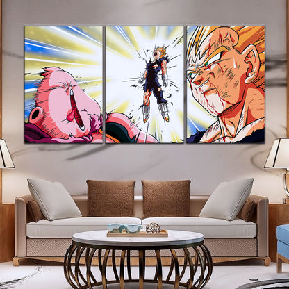 Dragon Ball Canvas Wall Art - DR5127 - Vegeta Final Explosion - Majin Buu