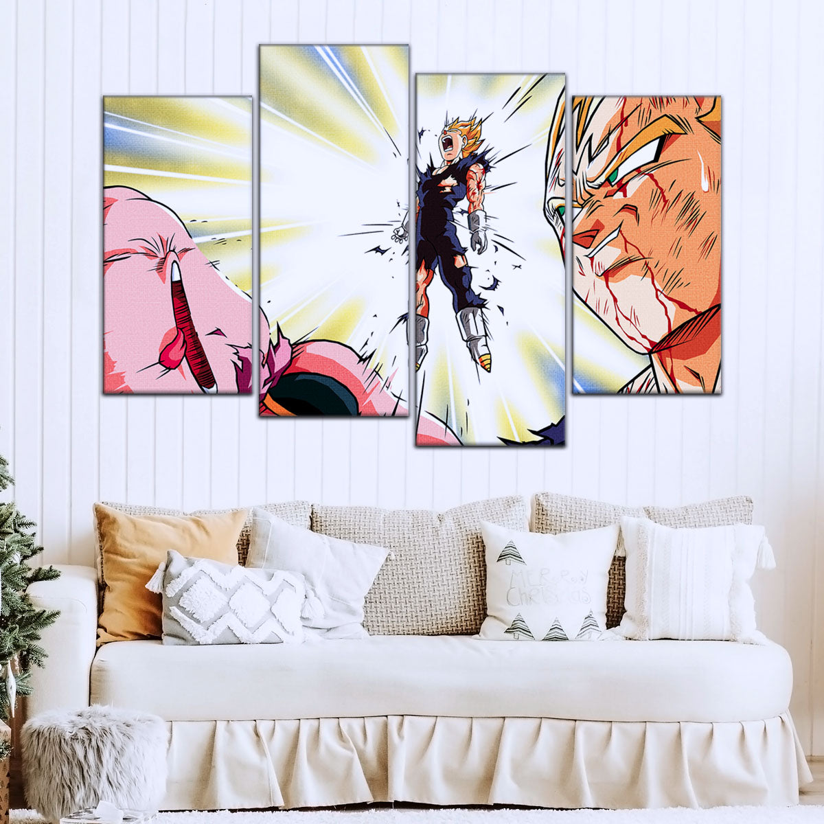 Dragon Ball Canvas Wall Art - DR5127 - Vegeta Final Explosion - Majin Buu