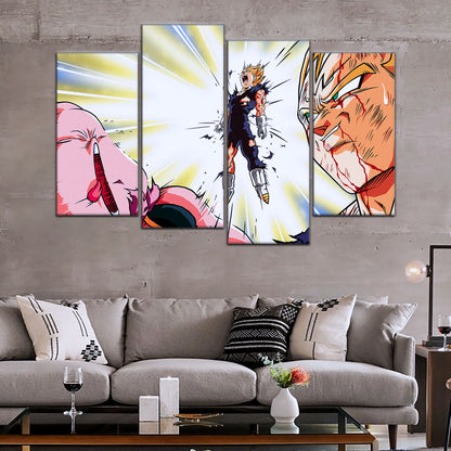 Dragon Ball Canvas Wall Art - DR5127 - Vegeta Final Explosion - Majin Buu