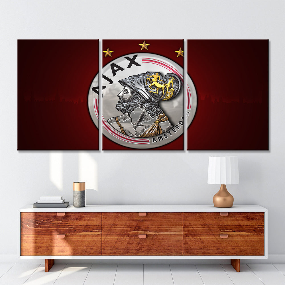 Soccer Canvas Wall Art - FB5018 - AFC - Amsterdamsche Football Club Ajax