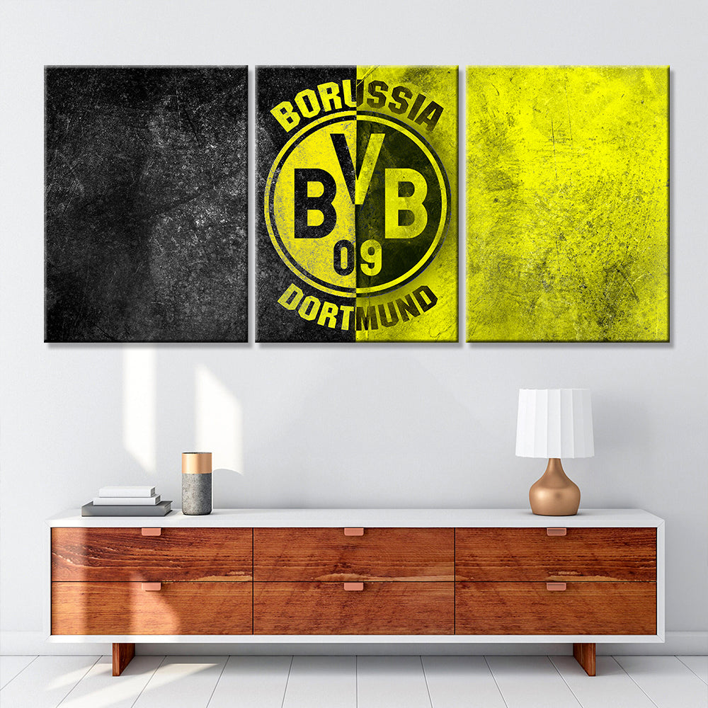 Soccer Canvas Wall Art - FB5019 - Borussia Dortmund - BVB